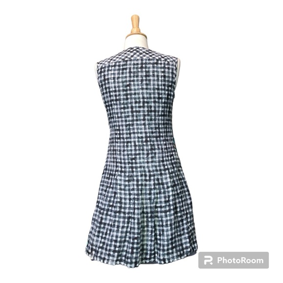 Theory Finnla_Chost Check Dress, Size : 0 - Picture 2 of 5